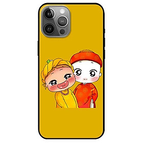 Ốp lưng dành cho Iphone 12 Mini - Iphone 12 - Iphone 12 Pro - Iphone 12 Pro Max mẫu Quỳnh và Cải