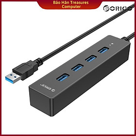 Hub USB 3.0 Orico 4 Cổng W8PH4 - Hàng Chính Hãng