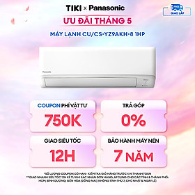 Máy lạnh-điều hòa Panasonic CU-CS-YZ9WKH-8 - Hai chiều - Inverter tiêu chuẩn - Hàng chính hãng - 1 HP