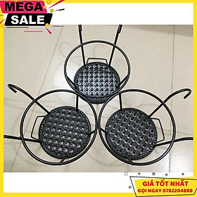 Mua Bộ 5 Kệ Để Hoa Ban Công Bằng Sát -Đen  - Giao Hàng Toàn Quốc