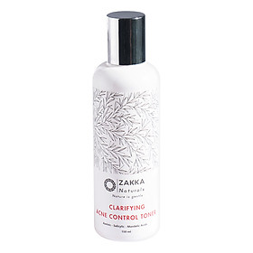 Toner Mandelic Giảm Mụn, Làm Sạch Sâu, Giảm Viêm, Mờ Thâm - Clarifying Acne Control Toner 150 ml - Zakka Naturals