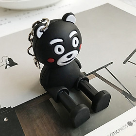 Móc chìa khóa - Đế đỡ điện thoại hình thú ngộ nghĩnh - gấu Kumamon