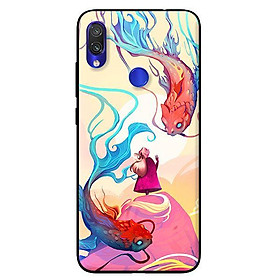 Ốp in cho 	Xiaomi Redmi Note 7 Cặp Cá Chép - Hàng chính hãng