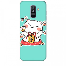 Ốp lưng dành cho điện thoại  SAMSUNG GALAXY A6P LUS 2018 Mèo Thần Tài Mẫu 3