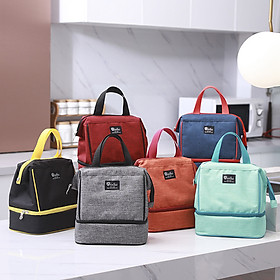 Mua Túi cách nhiệt 2 ngăn model bivilas (Giao màu ngẫu nhiên)