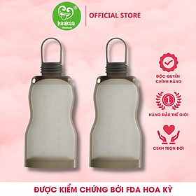 Túi trữ sữa, thức ăn dặm silicone Haakaa. Chất liệu cao cấp, an toàn. Không chứa BPA, PVC và phthalate. Dung tích 260ml
