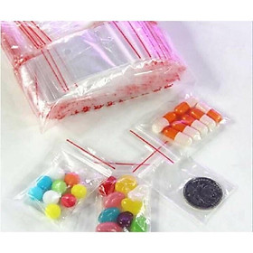 Mua 500gr túi zip chỉ đỏ (hàng chất lượng) bấm vào chọn size