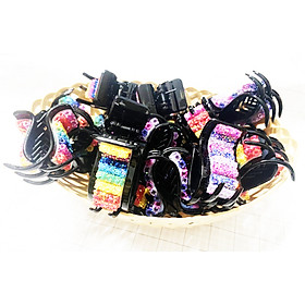 Kẹp tóc cầu vòng loại ngắn 5 răng đẹp và chắc chắn