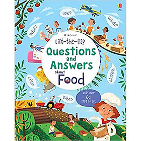 Download sách Sách tương tác tiếng Anh - Usborne Lift-the-flap Questions and Answers about Food