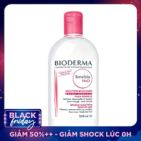 Nước Tẩy Trang Bioderma Hồng Dành Cho Da Nhạy Cảm