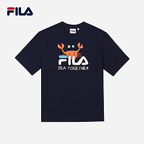 Áo thun tay ngắn thời trang trẻ em Fila Marine Fila Sea Together