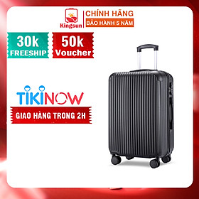 Hình ảnh Vali Du Lịch Cao Cấp Size 24inch - Bảo Hành 5 Năm  KS-T01 - Đen