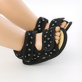 Giày tập đi Sandal cho bé trai bé gái từ 0-12 tháng đế mềm chống trơn trượt siêu nhẹ D18