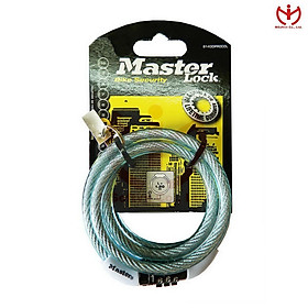 Mua Khóa xe đạp Master Lock 8143 EURDPROCOL - Khóa dây cáp dài 1.2m x 8mm dùng số - MSOFT