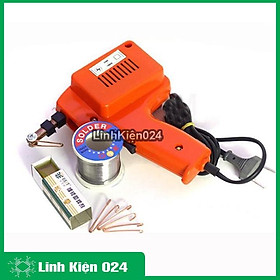 Mỏ Hàn Xung 220V-100W Bách Khoa Chuẩn ( Tặng 01 thiếc OK 100g, 01 hộp nhựa thông, 03 mũi hàn xung )