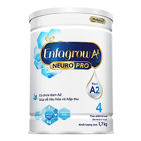 Sữa bột Enfagrow A2 Neuro Pro 4 dành cho trẻ 3-6 tuổi - 1.7 kg