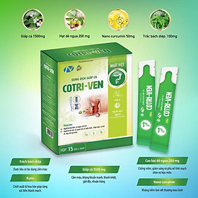 Dung dịch Giấp cá Co trĩ Cotriven- 15 gói x10ml