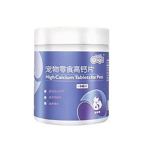 Viên nén canxi cho chó công thức canxi LACTATE VÀ VITAMIN A,D3 hấp thu nhanh dinh dưỡng cho chó mèo