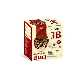 Đông Trùng Hạ Thảo VITAMIN 3B ENDOPHAR - Chính Hãng | Vỉ 10 Viên x 10 - Hỗ Trợ Sức Khỏe Toàn Diện