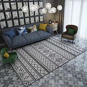 Mua Thảm Nhung Trang Trí Sàn Sang Trọng Thảm Lì - Mẫu 1 140x200cm