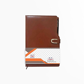 Sổ Da Cao Cấp Minh Châu, Có Khuy Bấm