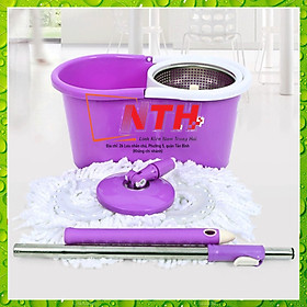 Mua Bộ lau nhà 360 độ inox chân trụ- NTH