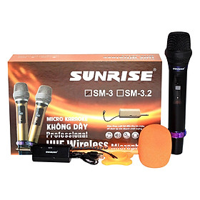 Mua Micro Không Dây Sunrise SM-3 (Loại 1 Mic) – Hàng Chính Hãng