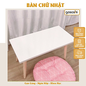 Mua Bàn Trà Cafe  Bàn Trà Sofa Phong Cách Tối Giản  Gọn Nhẹ  Dễ Lắp Đặt Và Di Chuyển  Mặt Bàn Phủ Chống Nước Thương Hiệu Gosashi-BCGMT