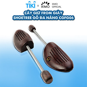 Cây giữ form giày gỗ đa năng tiện lợi XIMO cho cả nam và nữ (XCGFG06)