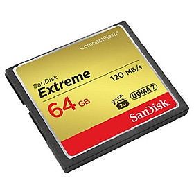 Thẻ Nhớ CompactFlash CF SanDisk Extreme 64GB 800X SDCFXSB-064G - Hàng Nhập