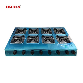 Mua Bếp gas công nghiệp 8 họng chuyên mỳ cay   bánh xèo  bếp gas 8 lò. Hàng chính hãng