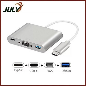 Cáp Chuyển Type-C ra USB 3.0, VGA, Type-C - JL