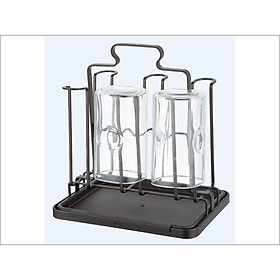Mua Khay úp cốc chữ Nhật Sơn tĩnh điện có khay hấng nước cao cấp