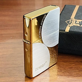 Mua Vỏ Hột Quẹt Bật Lửa Xăng Đá Zorro ZXL-001 Thiết Kế Đẹp Độc Lạ - Dùng Xăng Bấc Đá Cao Cấp