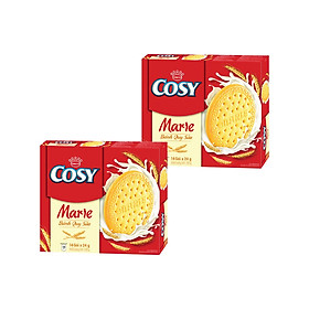 Combo 2 hộp Bánh quy sữa COSY Marie, hộp 336g