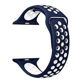 Thay thế dây đeo tay bằng dây silicon cho Apple Watch Series 1/2/3/4/5/6 & SE (42 & 44MM)
