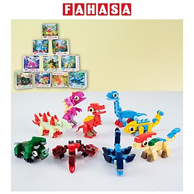 Bộ 10 Đồ Chơi Lắp Ráp Công Viên Khủng Long - Toys&Joy 9106 (371 Mảnh Ghép)