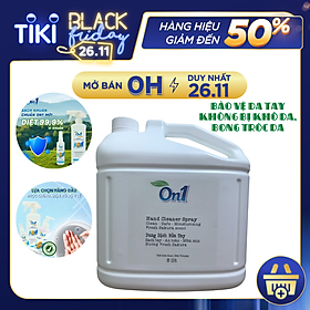 Dung Dịch Sát Khuẩn Tay Nhanh On1 - Can 5 Lít