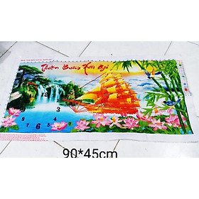 Mua (Đã Thêu) Tranh Thêu Chữ Thập Phong Cảnh Thuận Buồm Xuôi Gió 88938