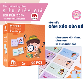 Hình ảnh Đồ Chơi Xếp Hình MyndToys My First Puzzle - Feelings (Cảm xúc) Dành Cho Bé Trên 2 Tuổi