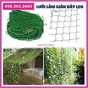 Lưới làm giàn dây leo - 0,9m x 1,8m - bền chắc, đẹp