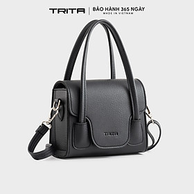 Túi Trita ( Thời trang nữ kiểu dáng quai kép size 18 - Túi đeo chéo da RHN227 )