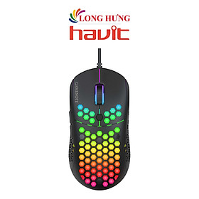 Chuột có dây Gaming Havit MS878 - Hàng chính hãng