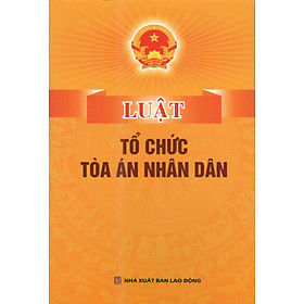 LUẬT TỔ CHỨC TÒA ÁN NHÂN DÂN 2019 (HIỆN HÀNH)