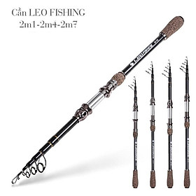 Hình ảnh Cần câu carbon leo fishing cao cấp đầu chống xoắn