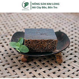 Xà Bông Dừa Kim Long Tinh Khiết Thuần Chay 100% Tẩy Da Chết Thoáng Lỗ Chân Lông Giảm Mụn Lưng 100gram