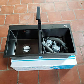 Mua (GIÁ XƯỞNG) CHẬU NANO + VÒI rửa bát phủ NANO.8245 cân.