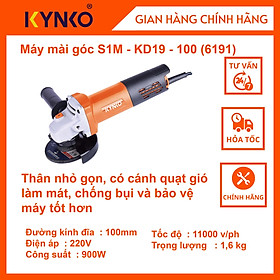 Mua Máy mài góc cầm tay chính hãng Kynko S1M-KD19-100 (Công tắc đuôi) #6191 giá tốt