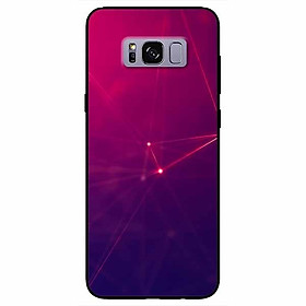 Ốp lưng dành cho Samsung S8 mẫu Điểm Sáng Đỏ