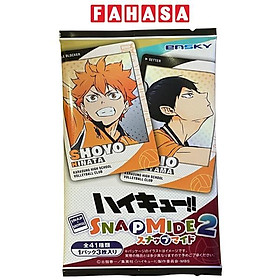 Hình ảnh Bộ Thẻ Sưu Tập Nhân Vật Haikyu - Thẻ Snapmide Vol.2 - Ensky HK-SC02 (3 Cards Ngẫu Nhiên/Túi)